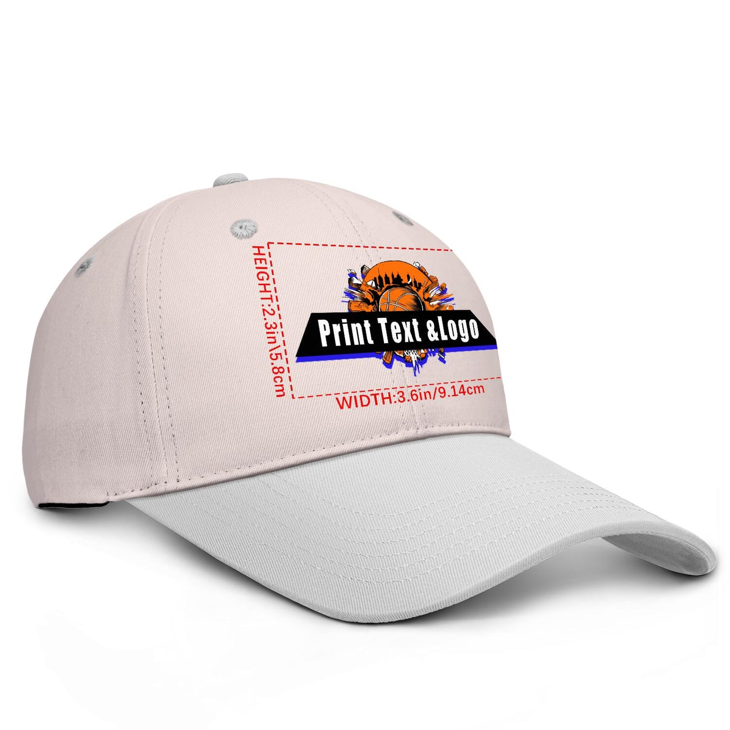 Custom Cameosa Purple Gray Sports Duckbill Mesh Cap - Unleash Your Athletic Style with Personal Touch