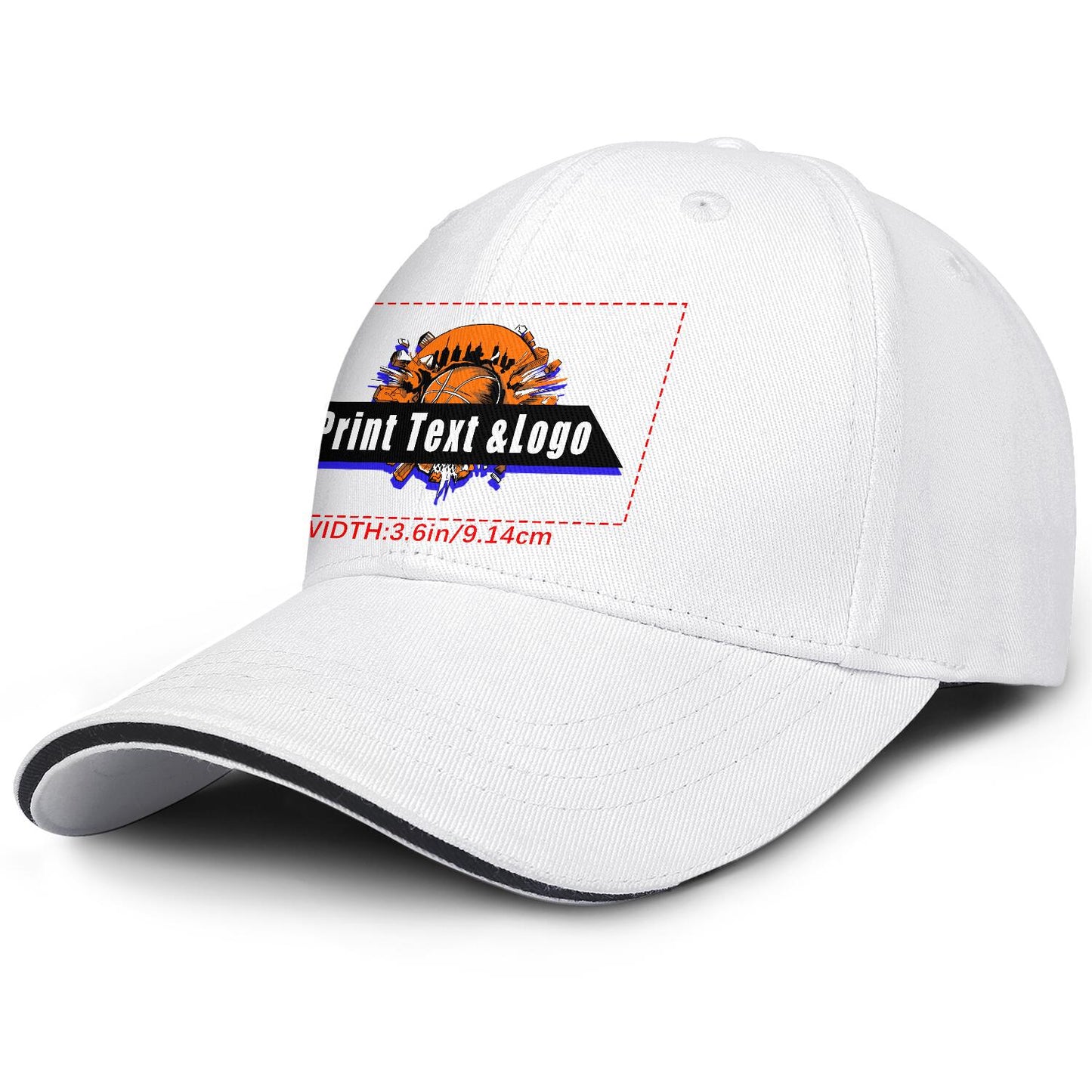 Custom White Duckbill Mesh Cap Elevate Your Style with Personalized Comfort