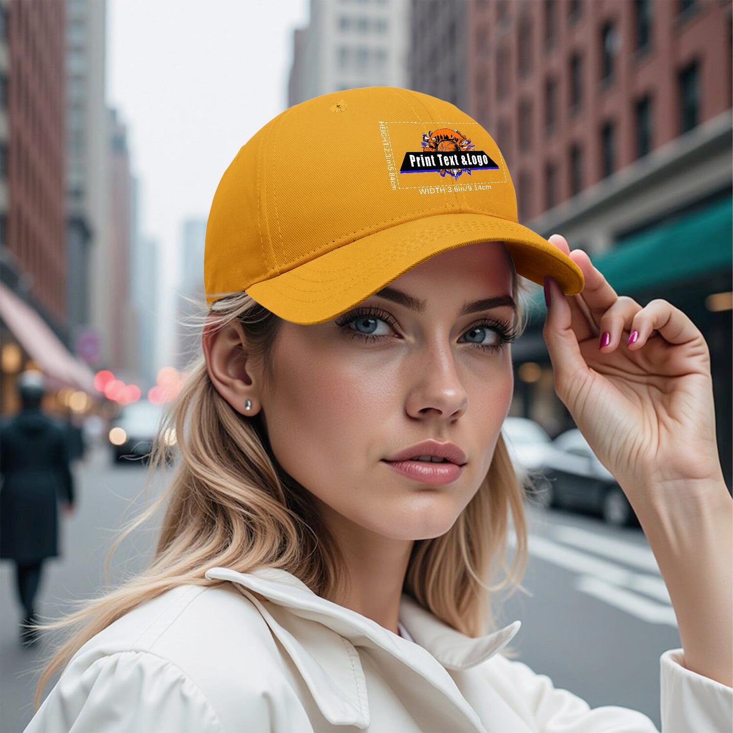 Custom Yellow Duckbill Mesh Cap Elevate Your Style with Personalized Comfort