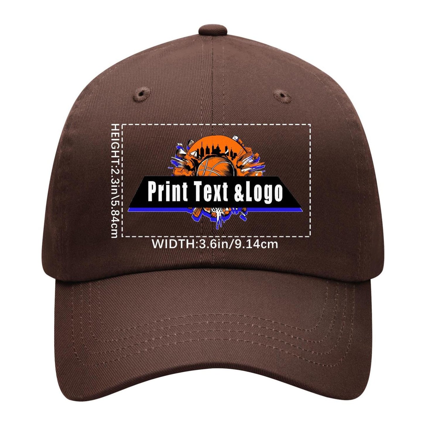 Custom Brown Duckbill Mesh Cap Elevate Your Style with Personalized Comfort