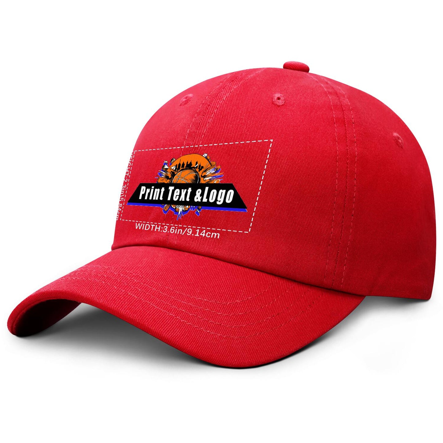 Custom Red Duckbill Mesh Cap Elevate Your Style with Personalized Comfort