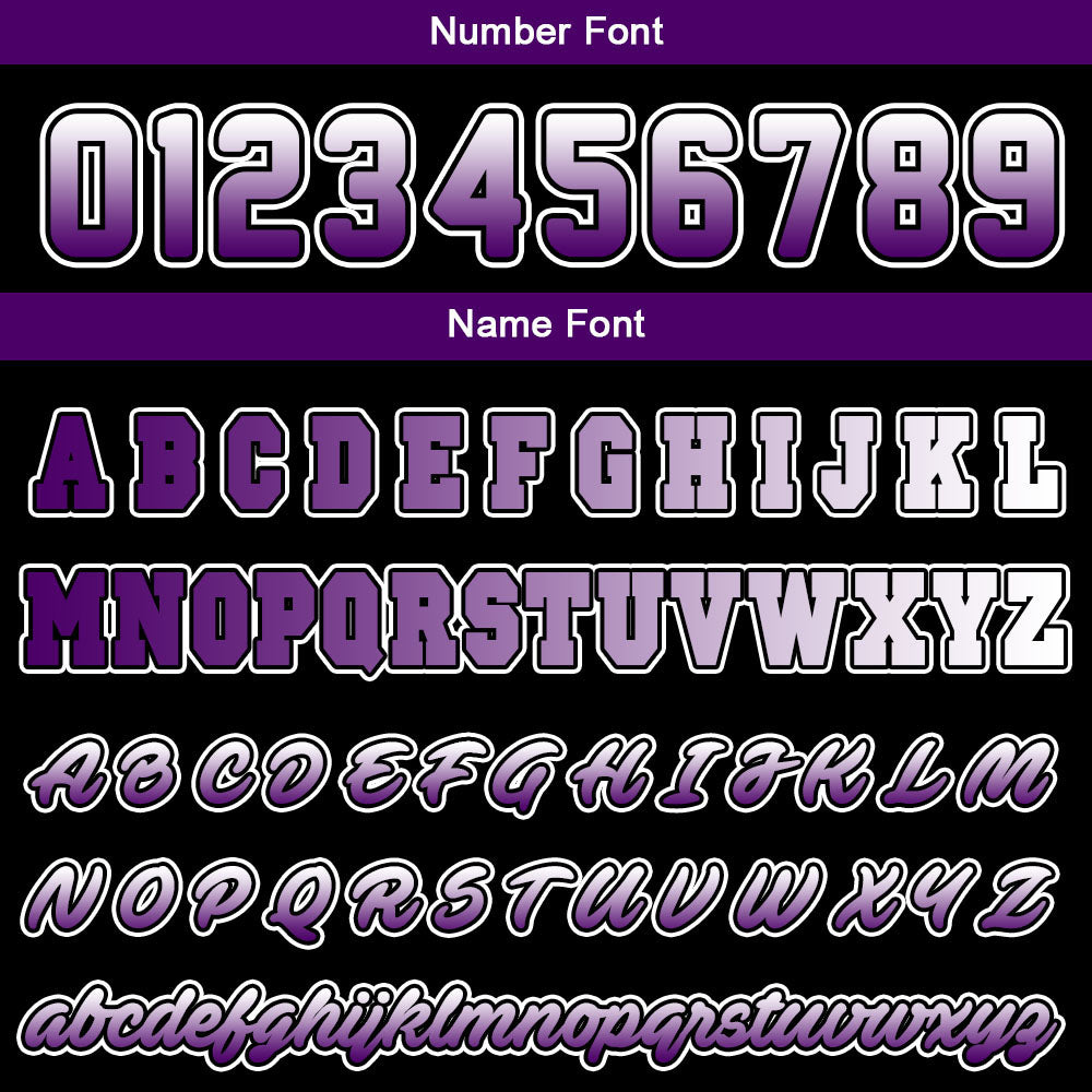Custom Purple Black Sweatshirt Hoodie For Men Women Girl Boy Print Your Logo Name Number