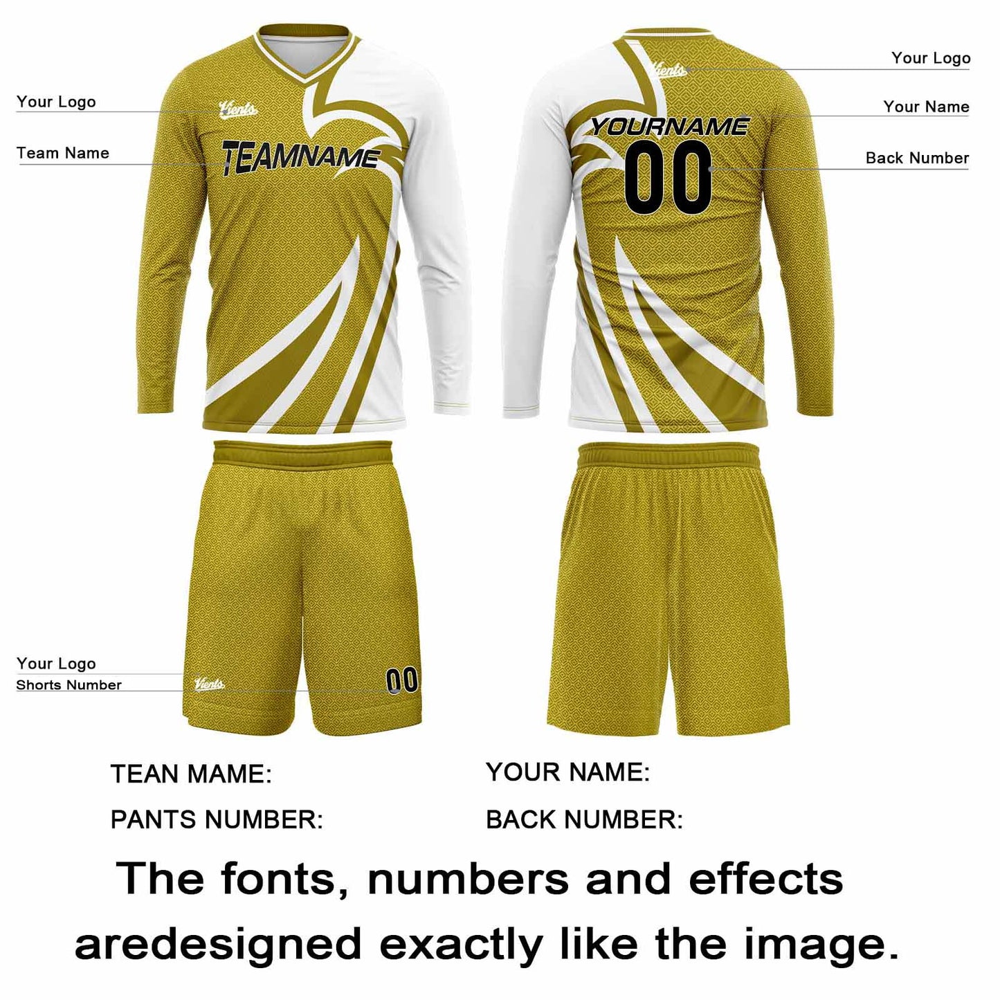 Custom Turmeric Basketball Soccer Football Shooting Long T-Shirt for Adults and Kids