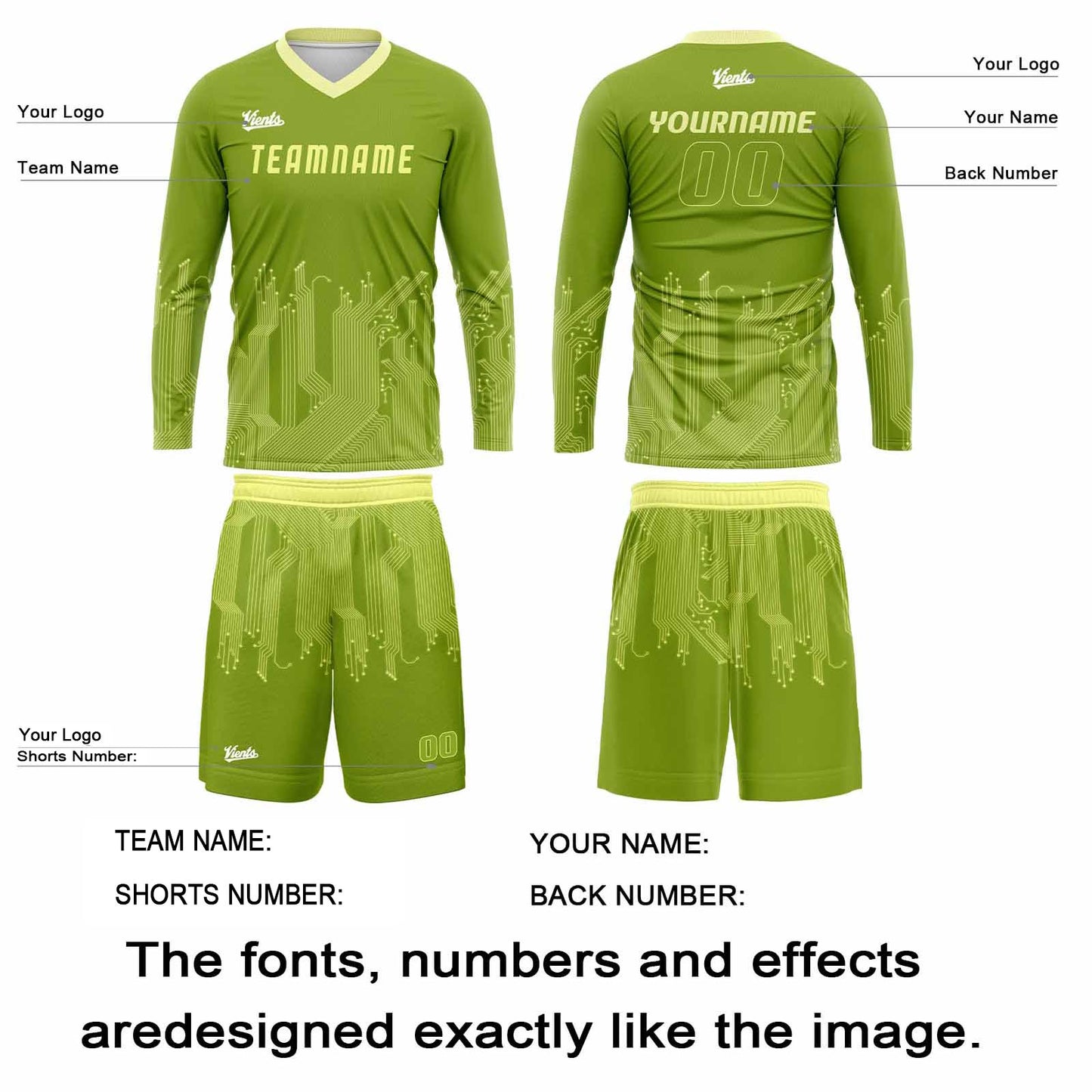 Custom Green White Basketball Soccer Football Shooting Long T-Shirt for Adults and Kids
