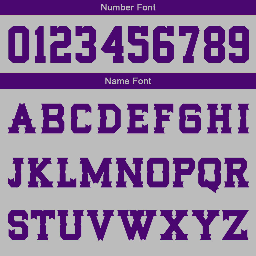 Custom Grey Purple Basketball Jersey Uniform Suit Printed Your Logo Name Number