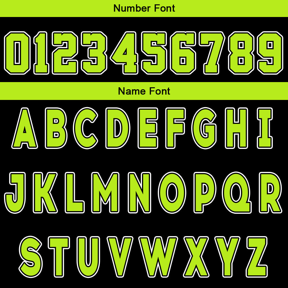 Custom Black Neon Green Reversible Basketball Suit for Adults and Kids Personalized Jersey