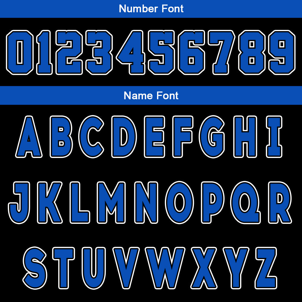 Custom Black Blue Reversible Basketball Suit for Adults and Kids Personalized Jersey