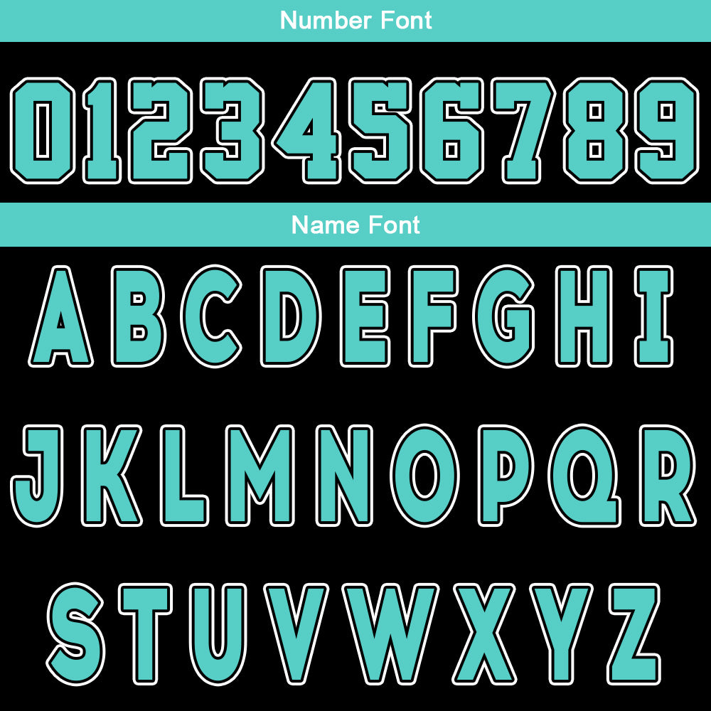 Custom Black Cyan Reversible Basketball Suit for Adults and Kids Personalized Jersey