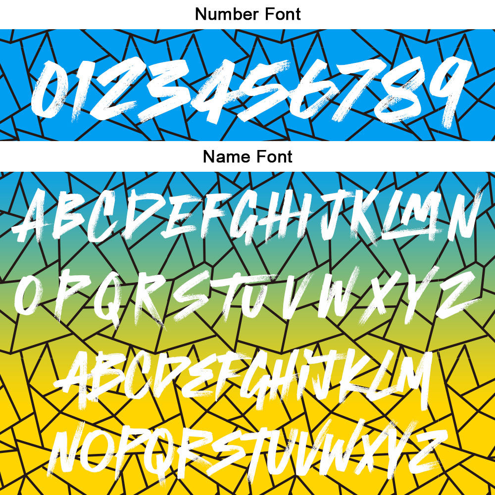 Custom Reversible Basketball Suit for Adults and Kids Personalized Jersey Flaw-Light Blue&Yellow
