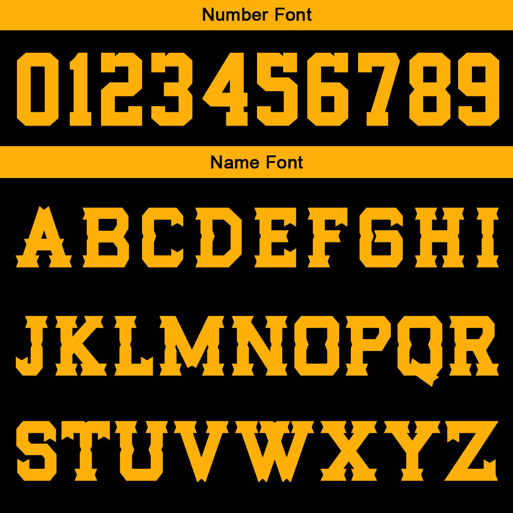 Custom Black Yellow Basketball Jersey Uniform Suit Printed Your Logo Name Number