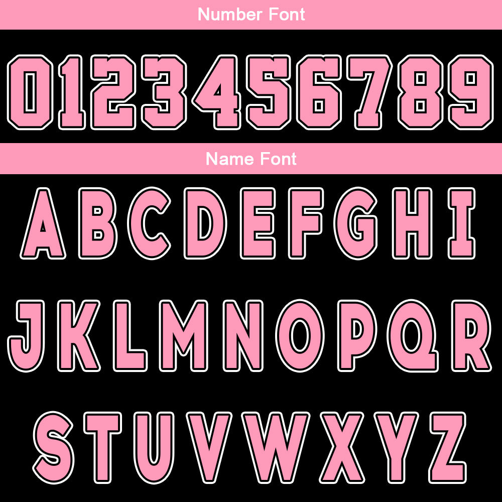 Custom Black Pink Reversible Basketball Suit for Adults and Kids Personalized Jersey