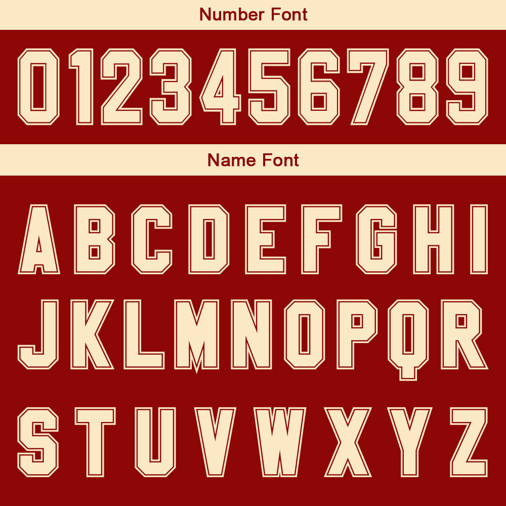 Custom Red Beige Gradient Basketball Jersey Uniform Suit Printed Your Logo Name Number