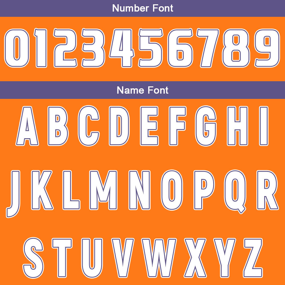 Custom Orange Purple Reversible Basketball Suit for Adults and Kids Personalized Jersey