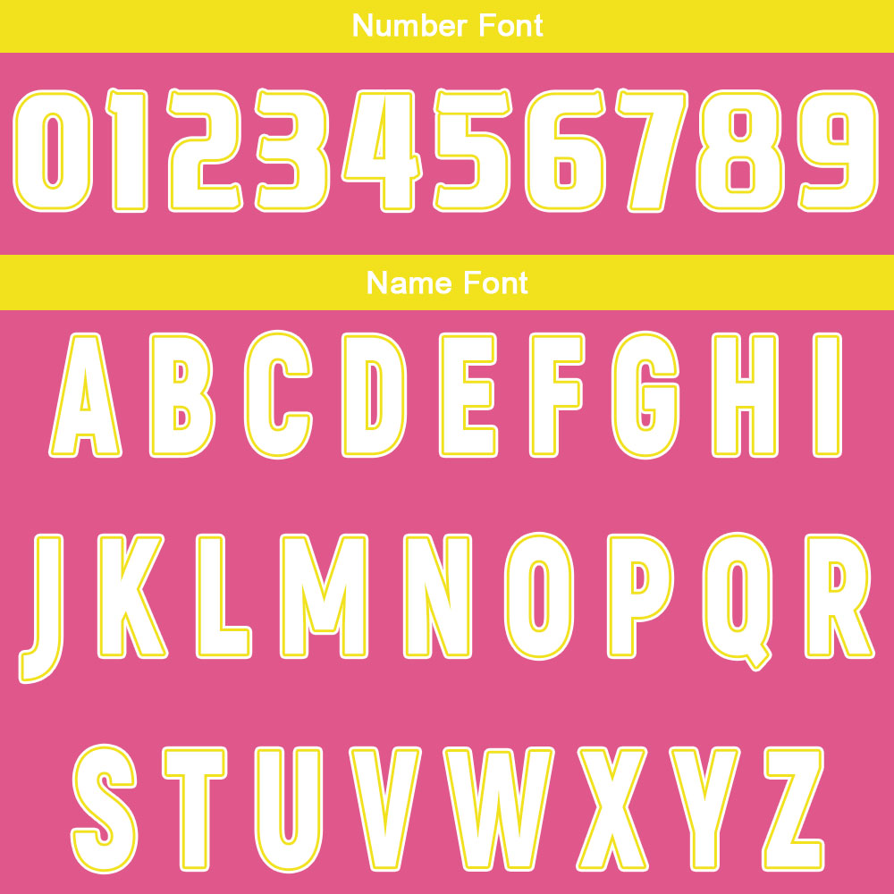 Custom Pink Yellow Reversible Basketball Suit for Adults and Kids Personalized Jersey