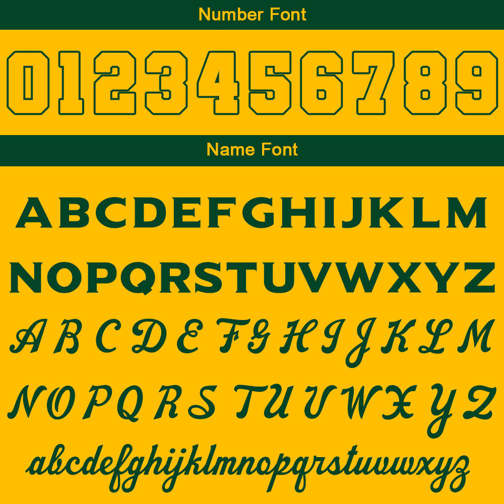 Custom Green Yellow Hoodie Personalized Mens Pullover Hoodie Printed Team Name Number Logo for Women