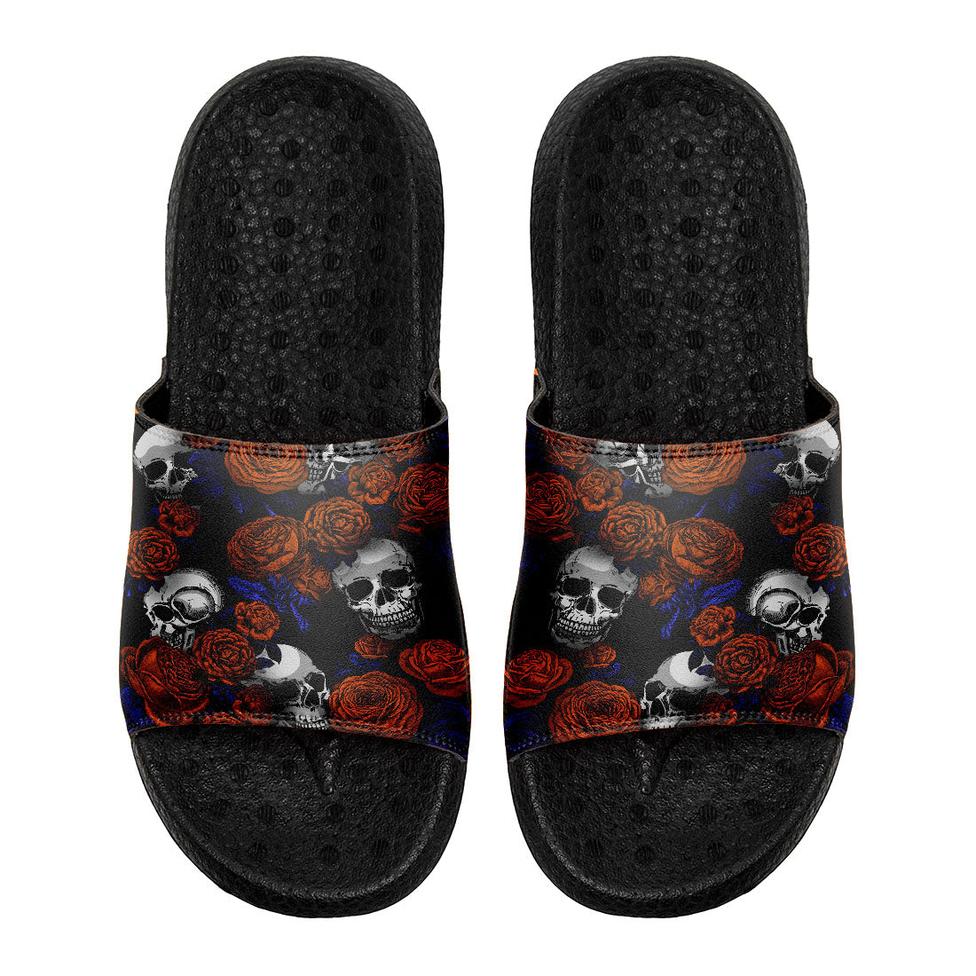 Customized Basketball Slippers With Added Patterns, Name Number Logo