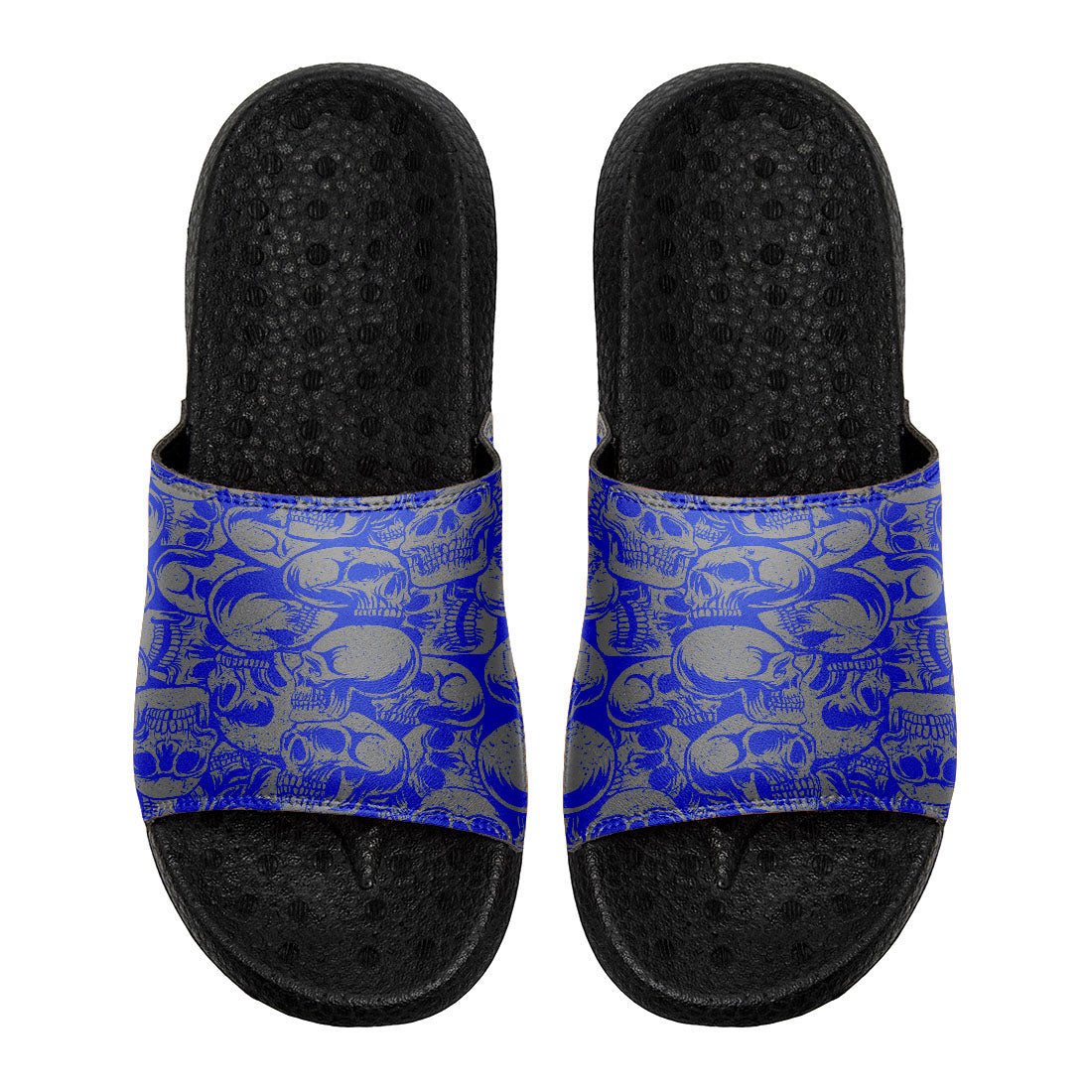 Customized Basketball Slippers With Added Patterns, Name Number Logo