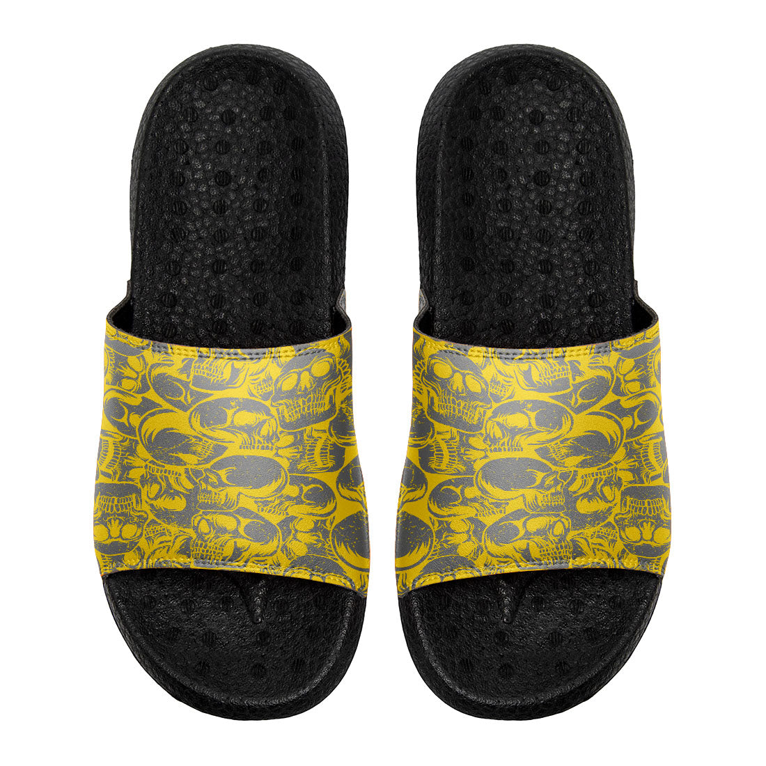 Customized Basketball Slippers With Added Patterns, Name Number Logo