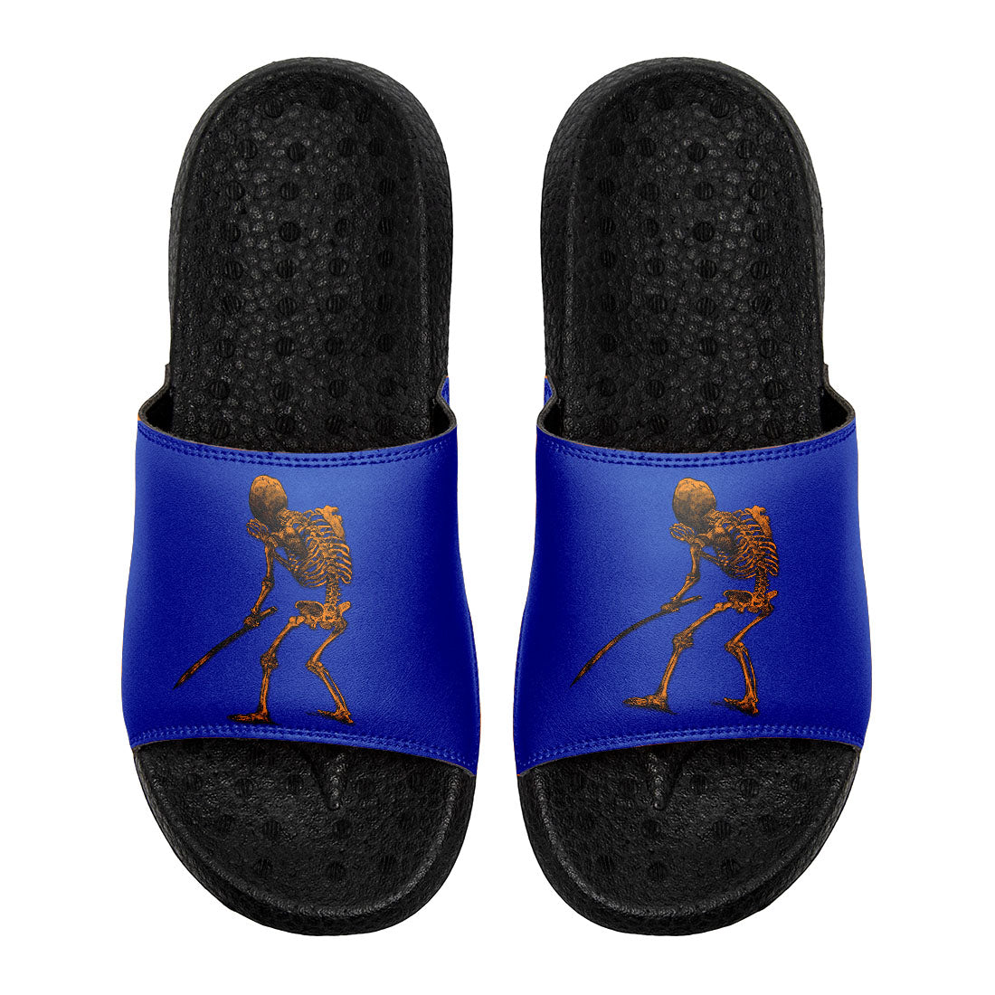 Customized Basketball Slippers With Added Patterns, Name Number Logo