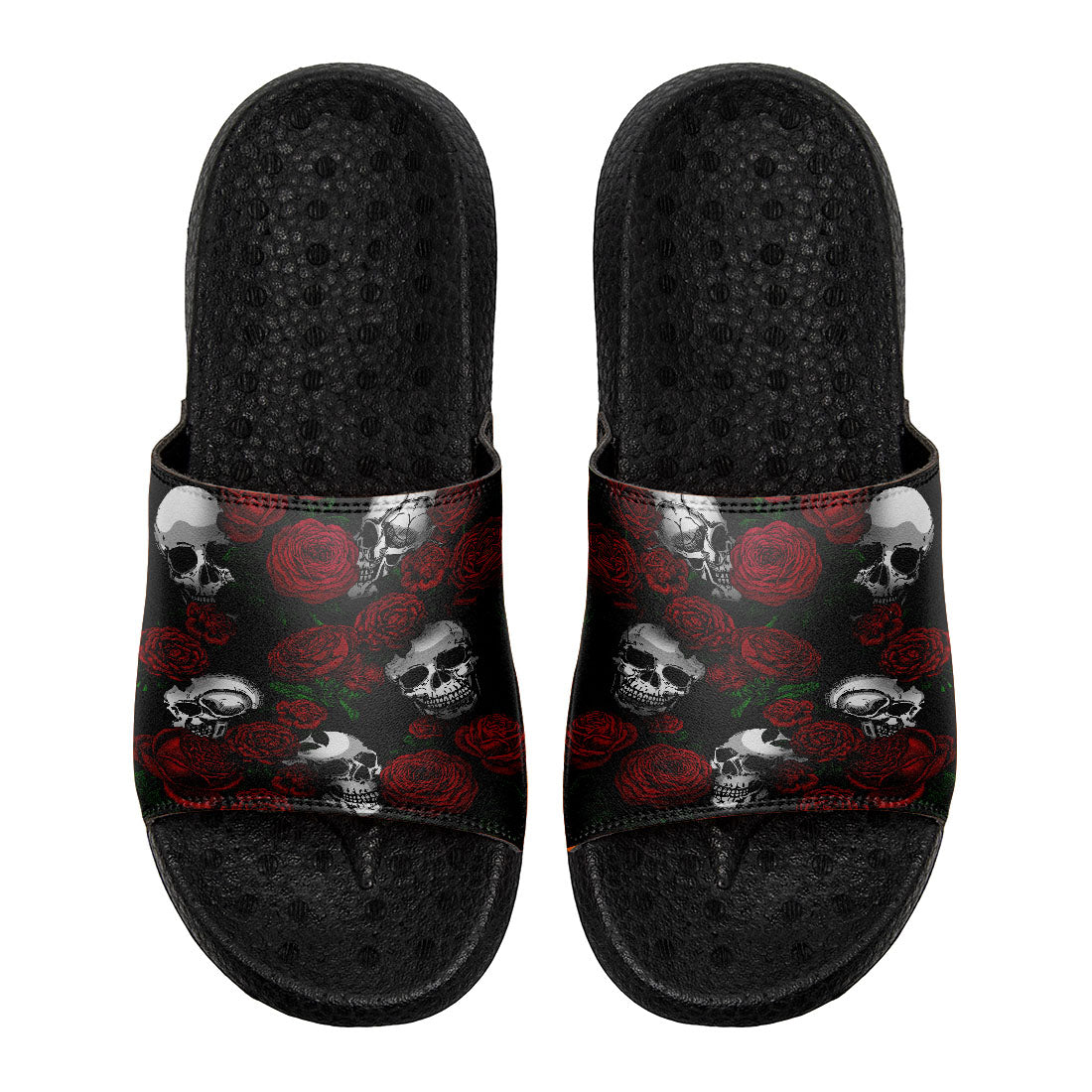 Customized Basketball Slippers With Added Patterns, Name Number Logo