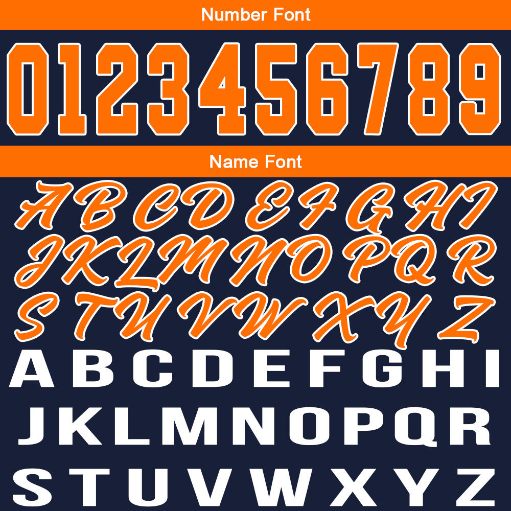 Custom Navy Orange Basketball Jersey for Men Women Adult Youth Stitched Name Number Logo