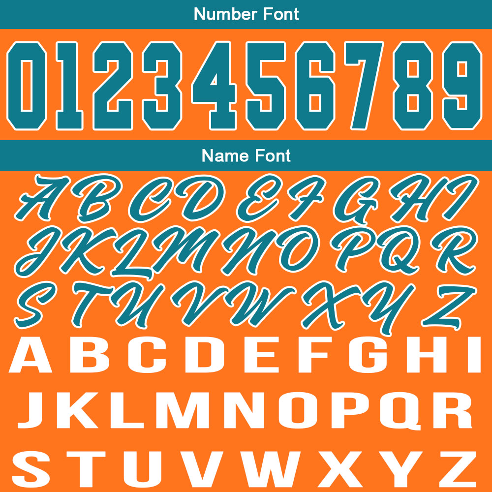 Custom Orange Teal Basketball Jersey for Men Women Adult Youth Stitched Name Number Logo