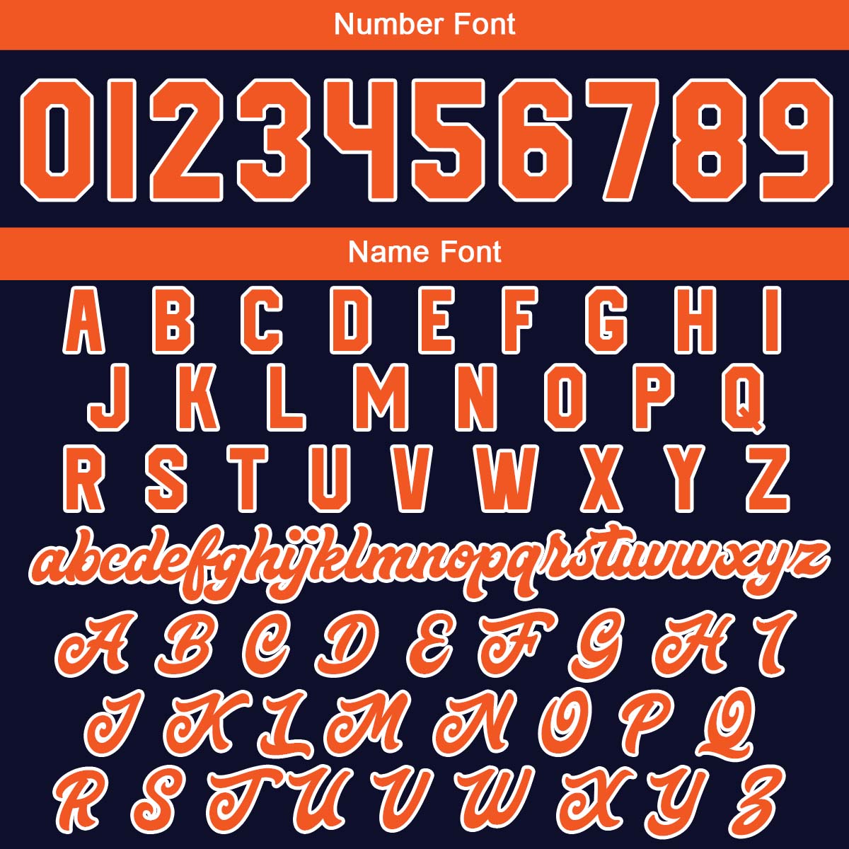 Custom Navy Orange Varsity Jackets for Men Women Youth Personalized Letterman Jackets