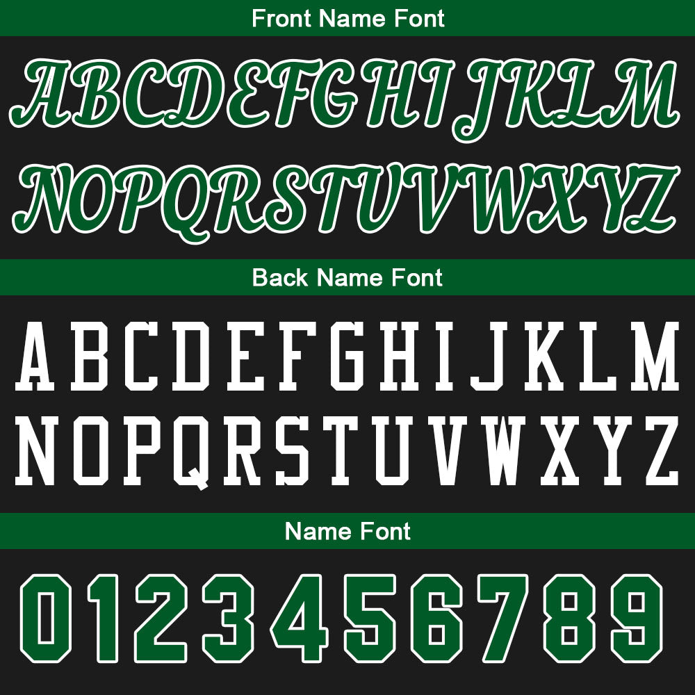Custom Black Green Basketball Jersey for Men Women Adult Youth Stitched Name Number Logo