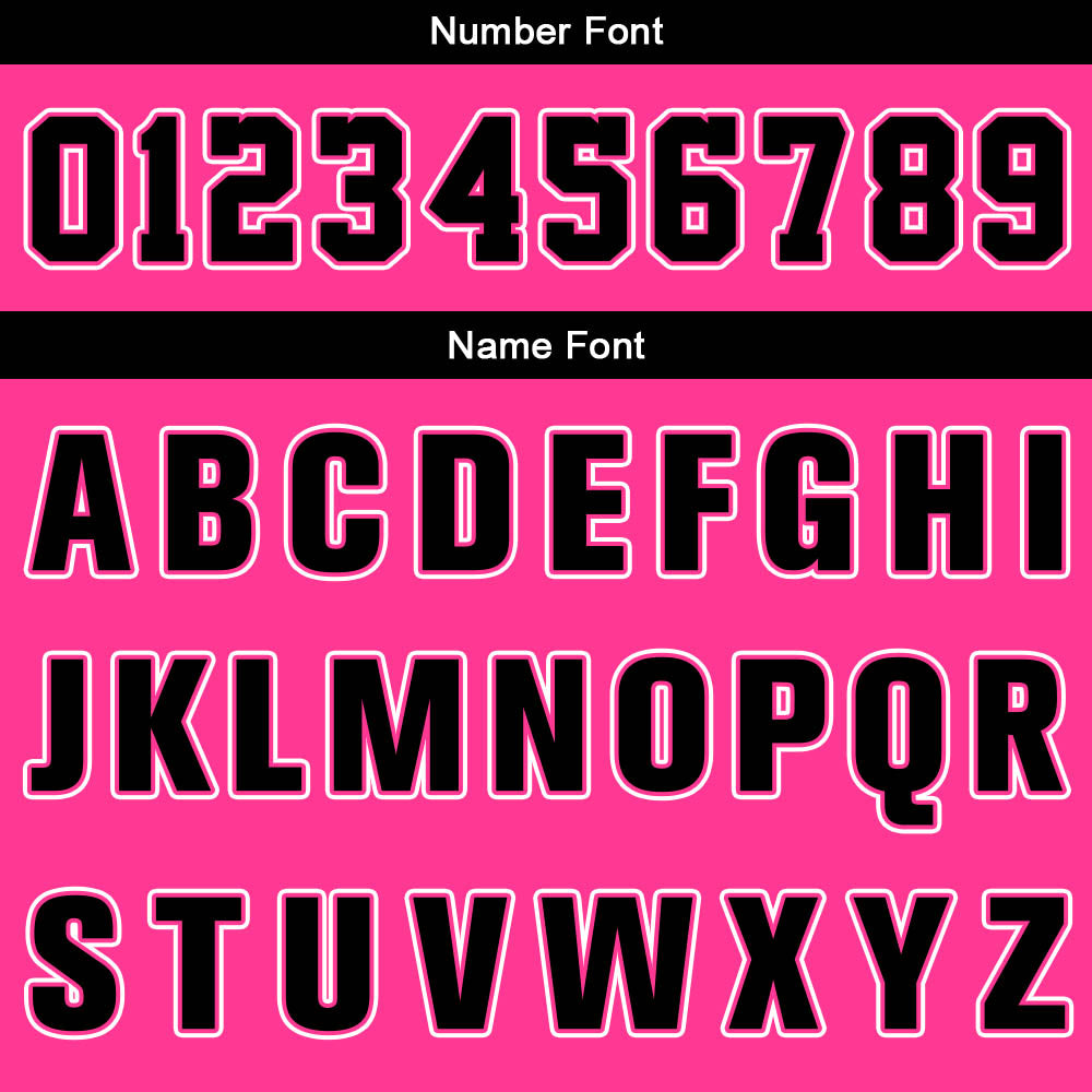 Custom Pink Black White Basketball Jersey Uniform Suit Printed Your Logo Name Number