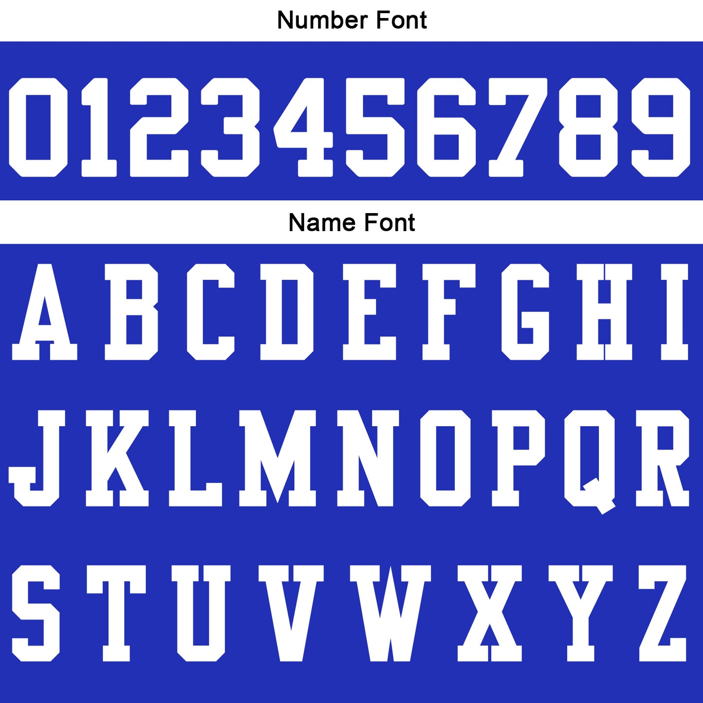 Custom Royal White Football Polo Shirts Add Your Unique Logo/Name/Number