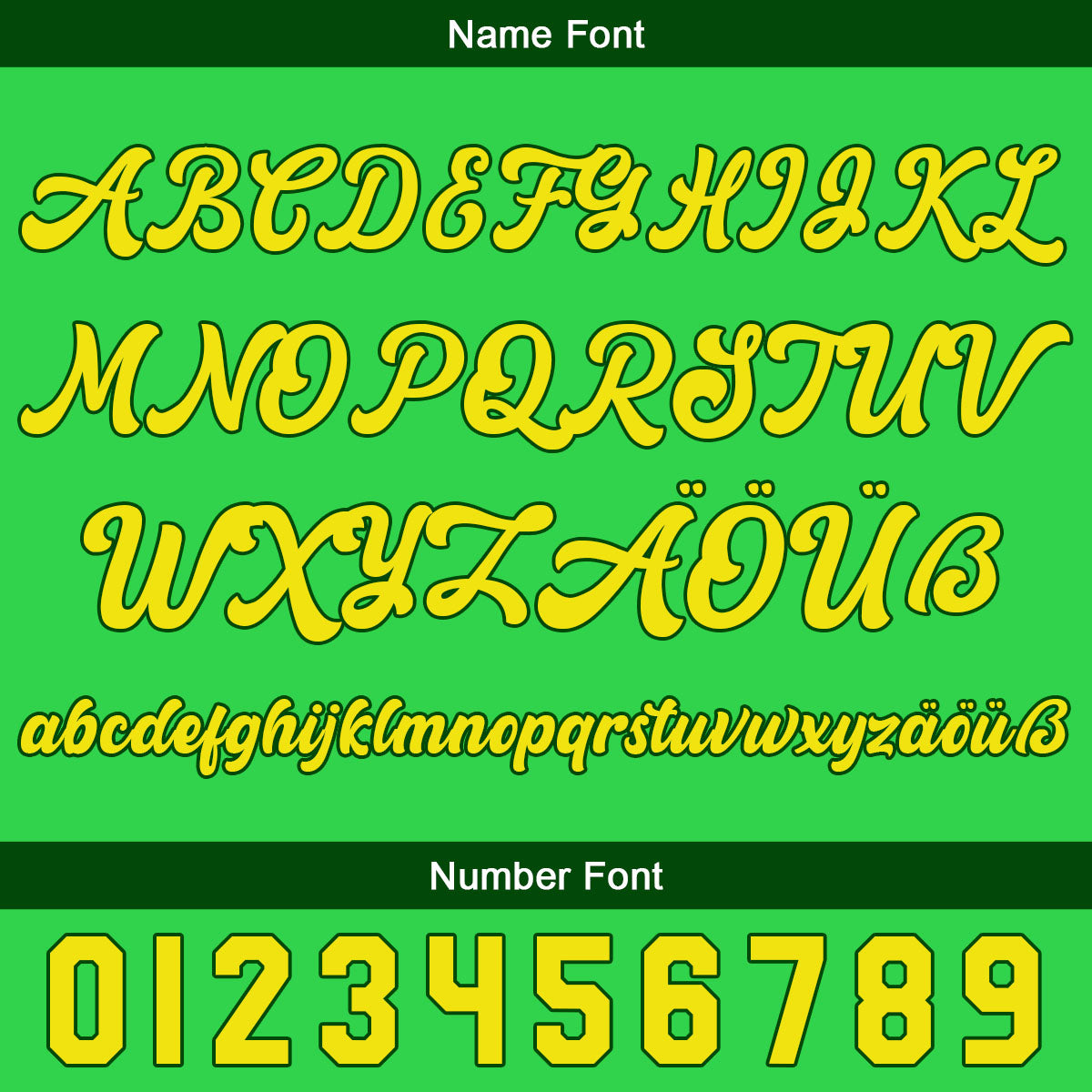 Custom Green Yellow Baseball Jersey Personalized Gradient Team Uniforms Shirt with Name Number