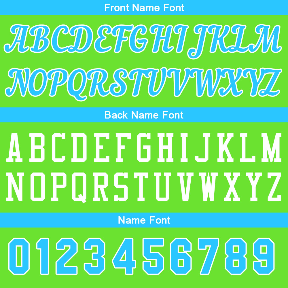 Custom Neon Green-Light Blue Basketball Jersey for Men Women Adult Youth Stitched Name Number Logo