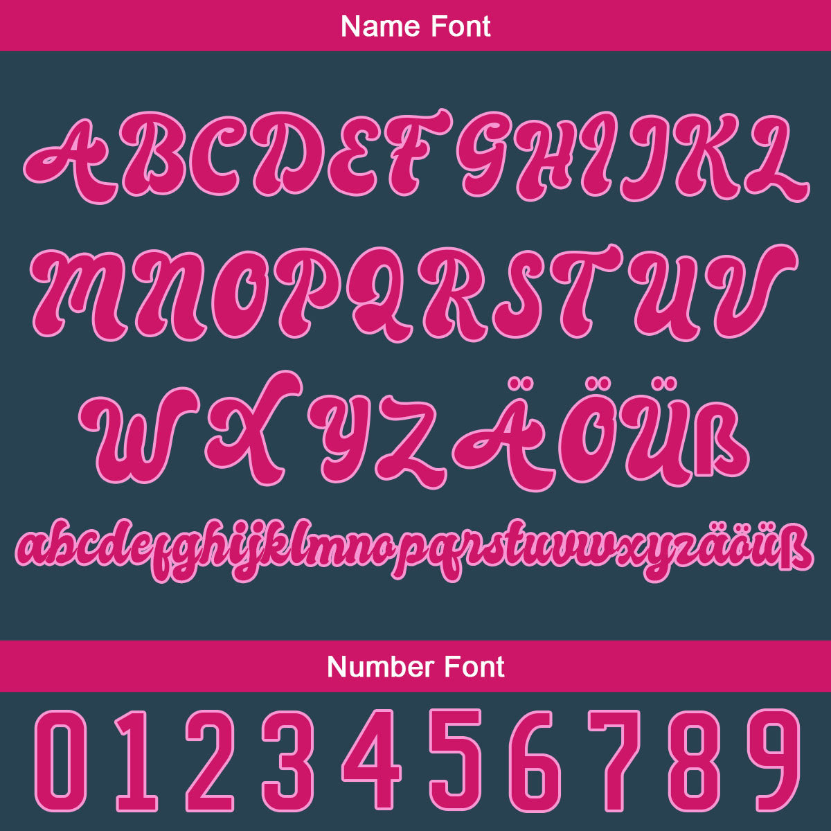 Custom Dark Blue Bright Pink Baseball Jersey Personalized Gradient Team Uniforms Shirt with Name Number