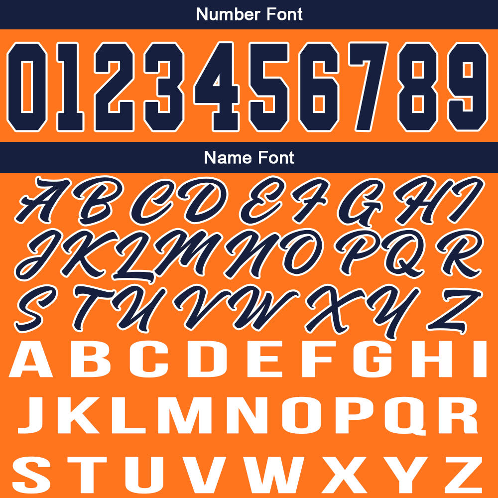 Custom Orange Navy Basketball Jersey for Men Women Adult Youth Stitched Name Number Logo