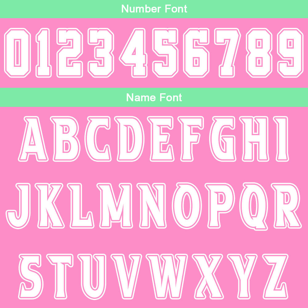 Custom Pink Green Basketball Jersey Uniform Suit Printed Your Logo Name Number