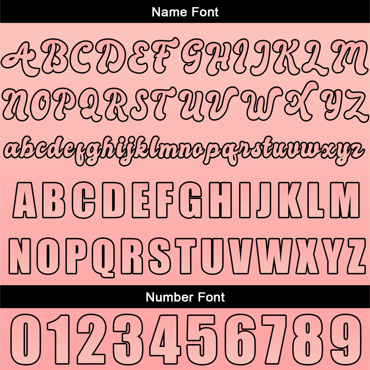 Custom Pink Baseball Jersey Print Personalized Name, Number and Logo