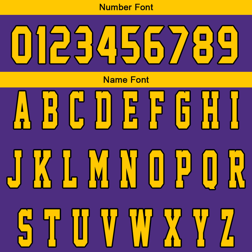 Custom Purple Black Yellow Reversible Basketball Suit for Adults and Kids Personalized Jersey