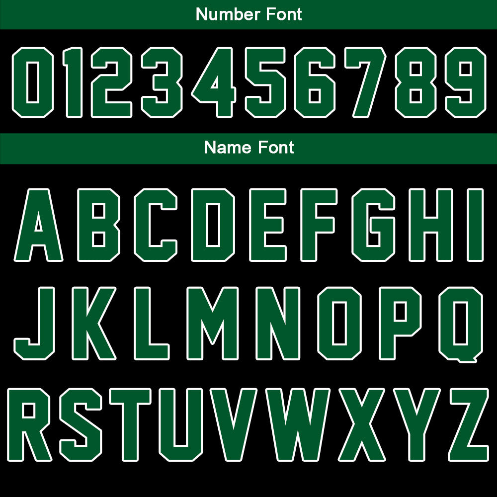 Custom Green Black Varsity Jackets for Men Women Youth Personalized Letterman Jackets