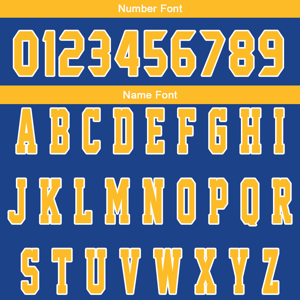 Custom Blue Yellow Reversible Basketball Suit for Adults and Kids Personalized Jersey