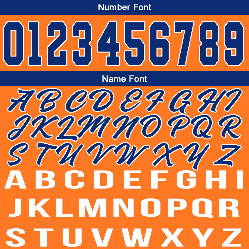 Custom Orange Royal Basketball Jersey for Men Women Adult Youth Stitched Name Number Logo