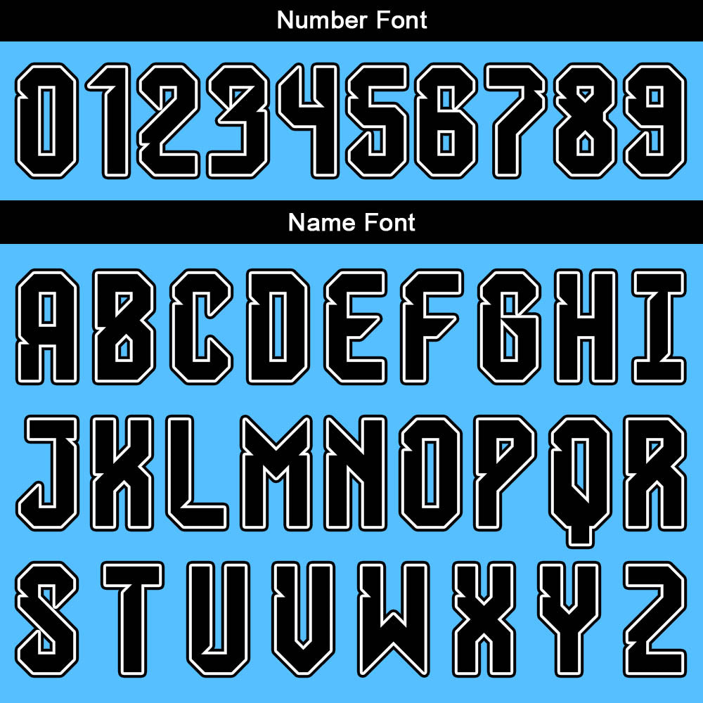 Custom Blue Black White Basketball Jersey Uniform Suit Printed Your Logo Name Number