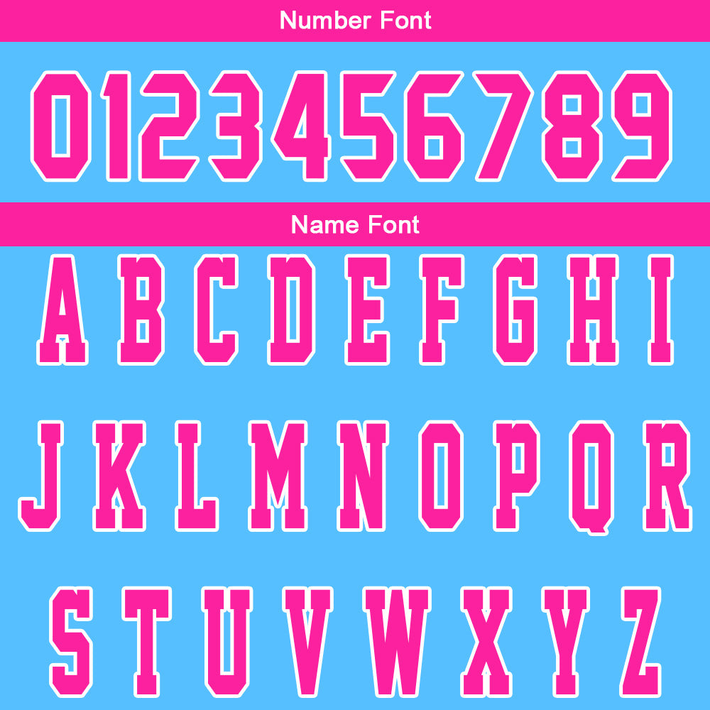 Custom Blue Pink Reversible Basketball Suit for Adults and Kids Personalized Jersey
