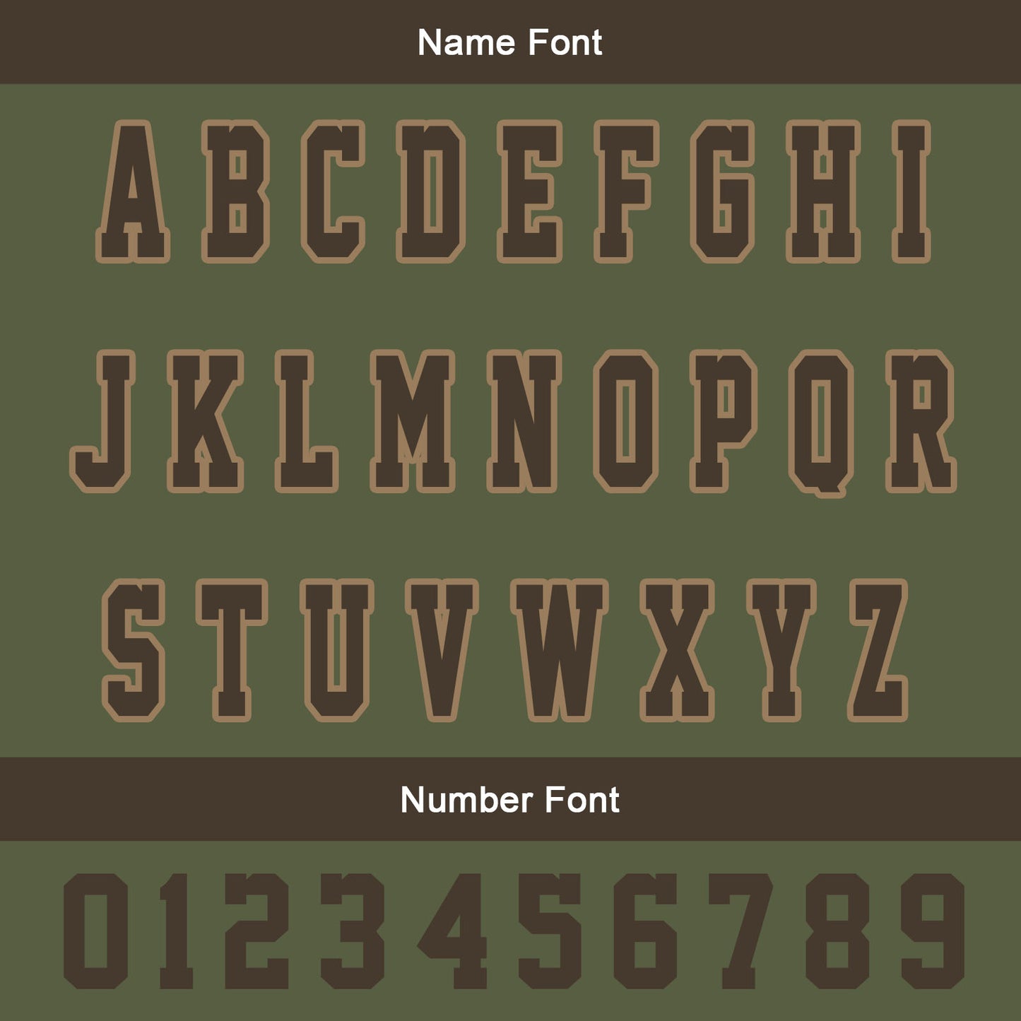 Custom Brown Olive Green Varsity Jackets for Men Women Youth Personalized Letterman Jackets