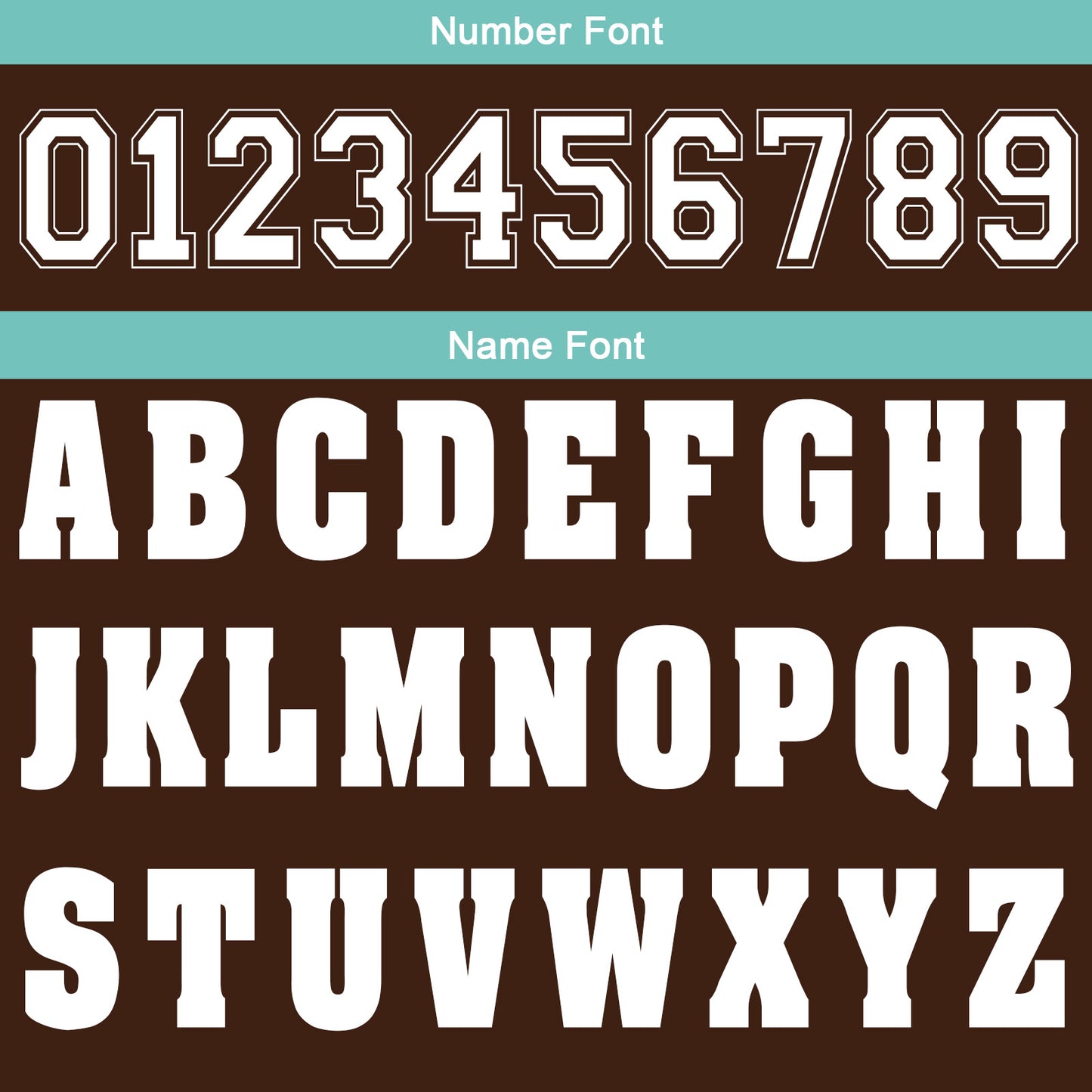 Custom Brown Cyan Football Gradient Polo Shirts Add Your Unique Logo/Name/Number