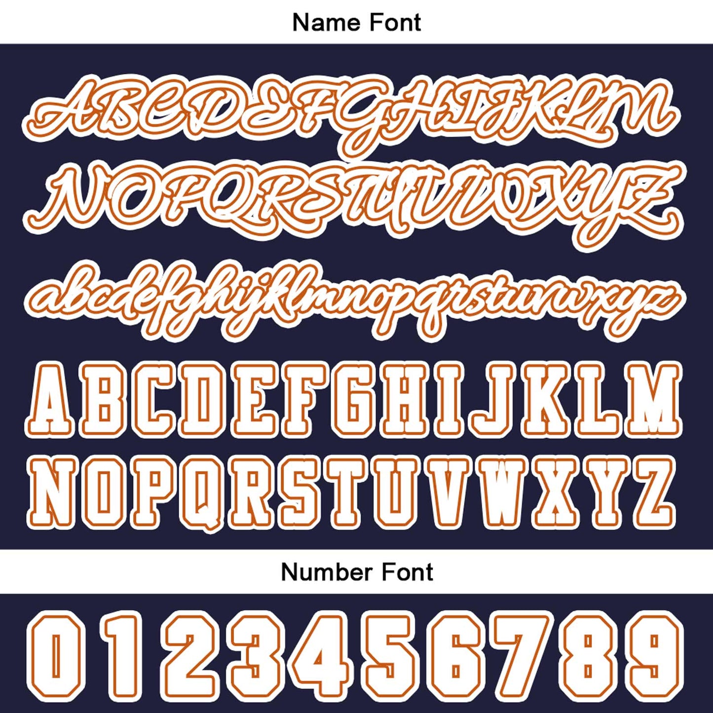 Custom Orange Dark Blue Button Down Baseball Jersey for Men Women Adult Youth Print Name Number Logo