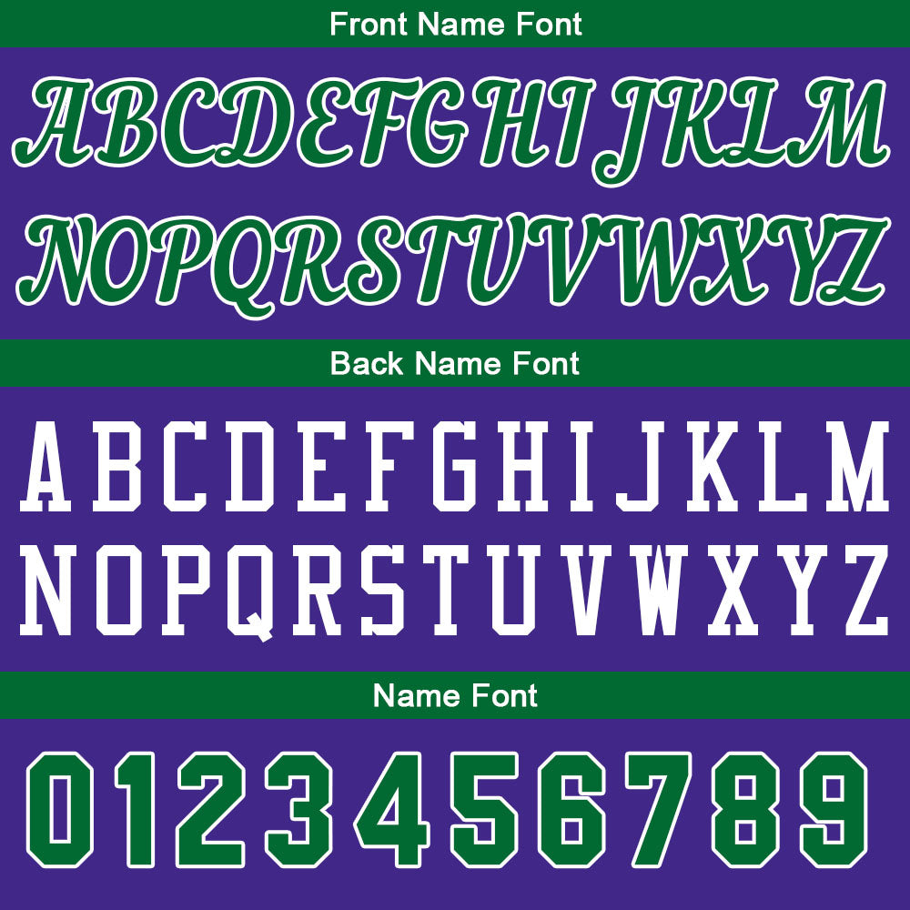 Custom Purple Green Basketball Jersey for Men Women Adult Youth Stitched Name Number Logo