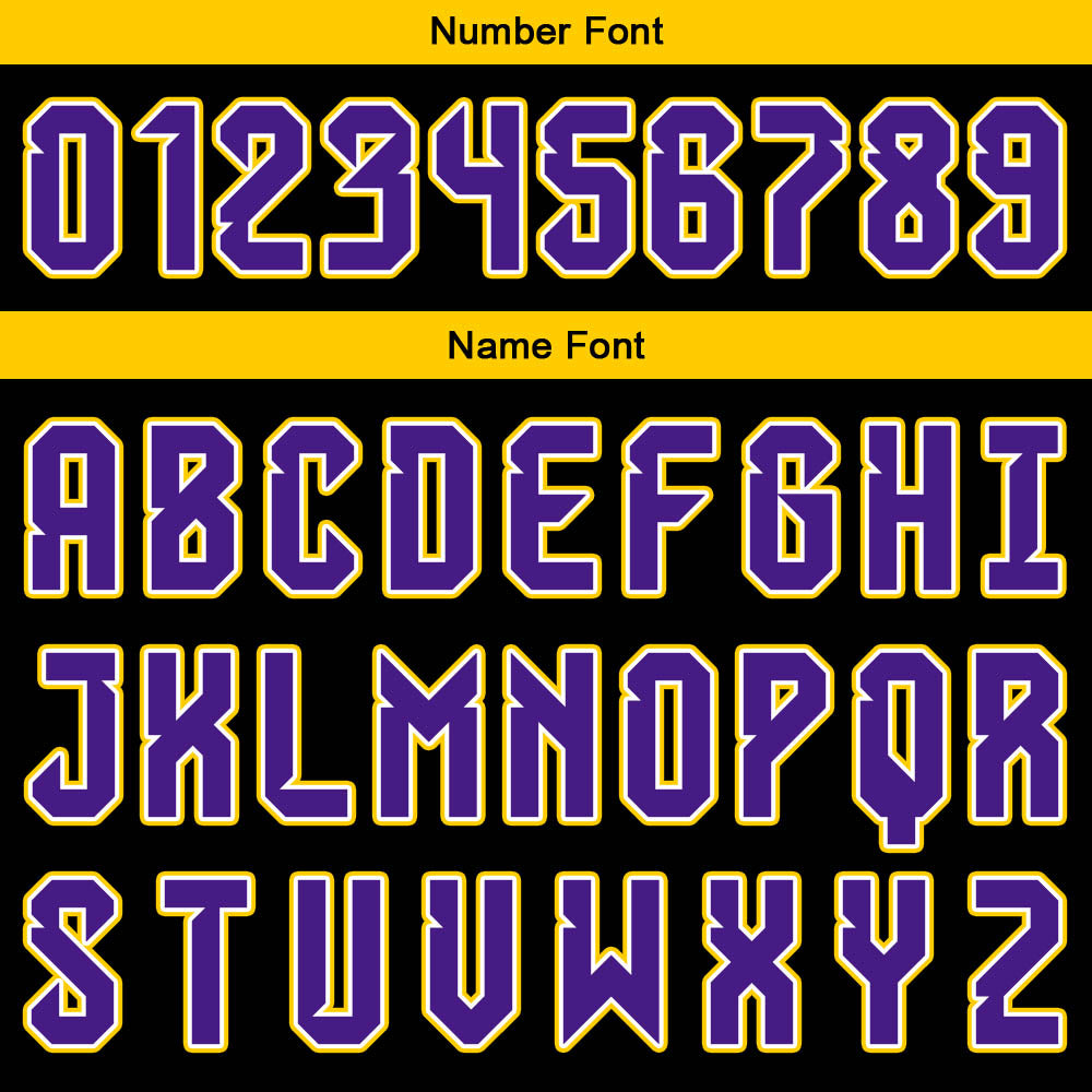 Custom Black Purple Yellow White Basketball Jersey Uniform Suit Printed Your Logo Name Number