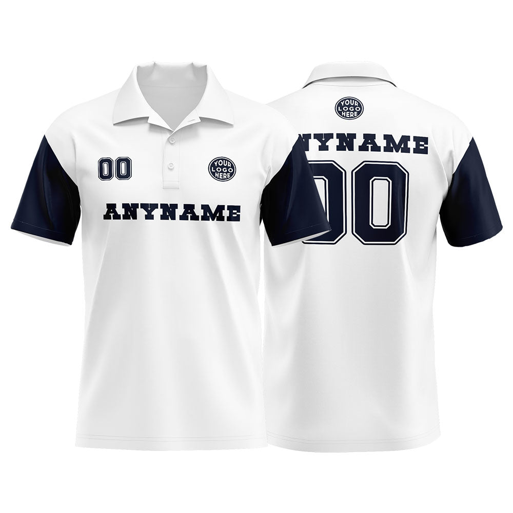 Custom Football Polo Shirts for Men, Women, and Kids Add Your Unique Logo&Text&Number Dallas