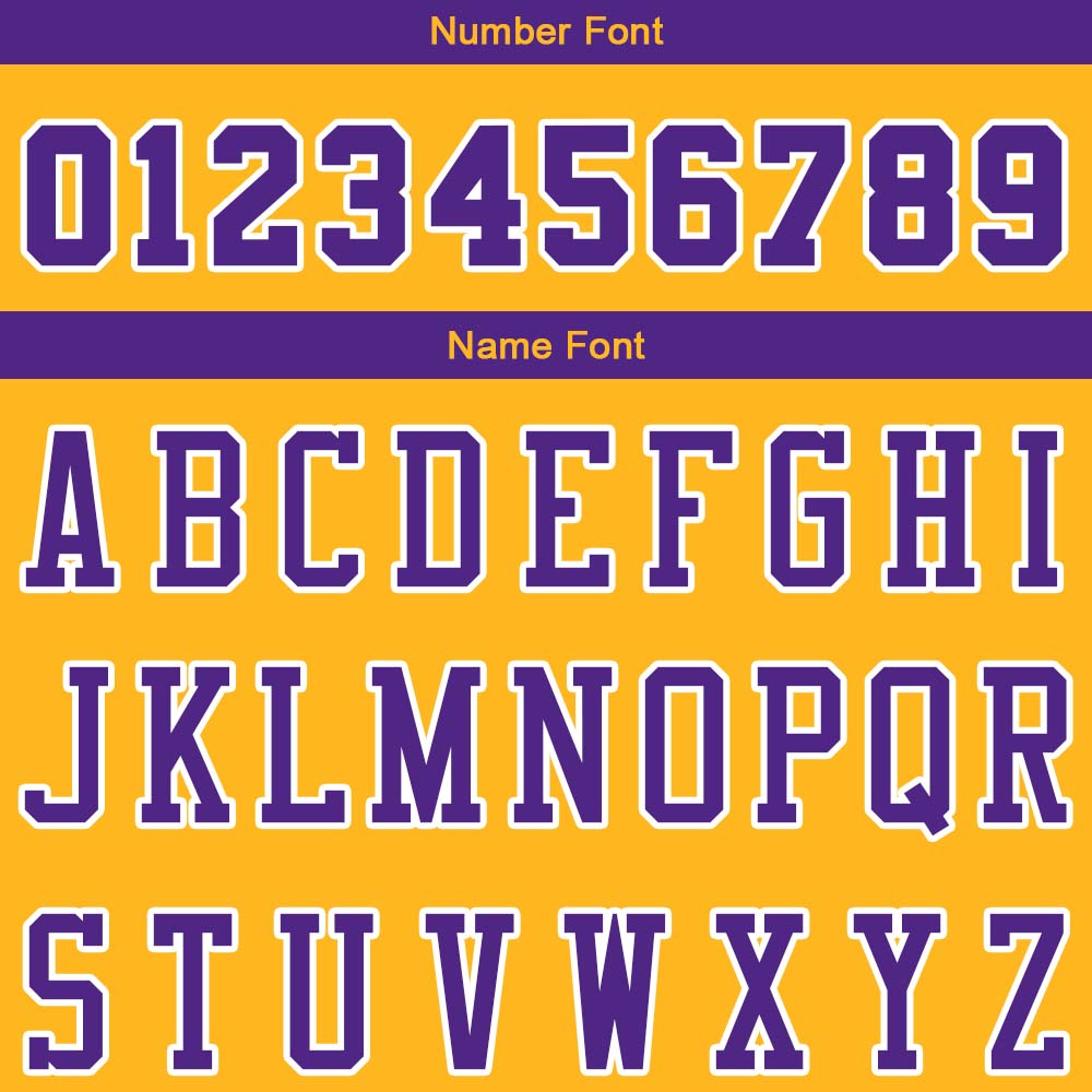custom authentic pullover sweatshirt hoodie yellow-purple-white