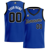 Custom Royal Black Basketball Jersey for Men Women Adult Youth Stitched Name Number Logo